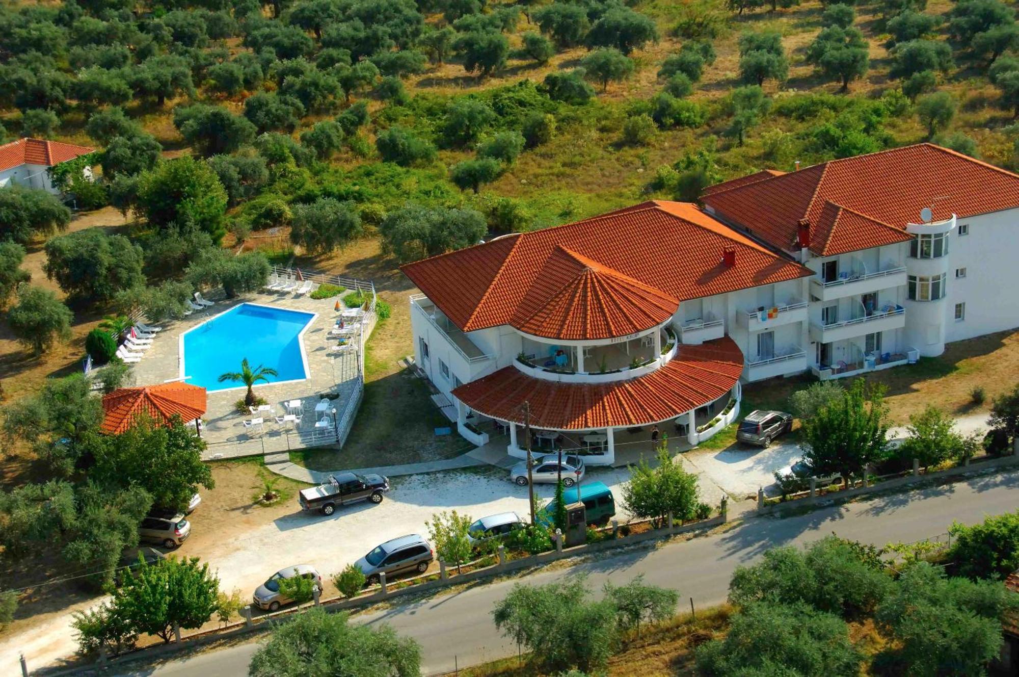 Achillion Hotel Skala Potamia  Exterior photo